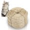 EINFEBEN Corda in sisal per tiragraffi, 50 m, corda in sisal 6 mm, corda di canapa naturale, per tiragraffi, protezione di giocattoli abrasivi per gatti, decorazioni da giardino e bricolage e