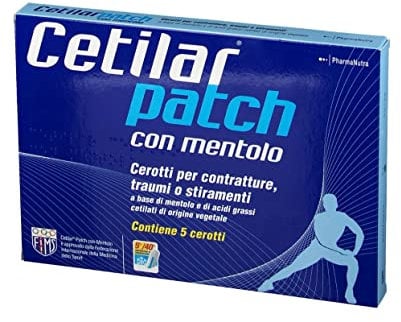 Cerotto Monouso Cetilar Patch Per Articolazioni Muscoli E Tendini 5 Pezzi