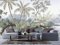 3D Papier Peint Panoramique, 356 * 250cm Soie Papier Peint Jungle Tropical Décorations Murales pour Enfant Chambre, Salon, Poster Mural XXL Grande Affiche