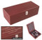 LucaHome - Set de accesorios sommelier con caja de madera para vino personalizada- Incluye sacacorchos, termómetro y anillo de goteo - Ideal para regalo (Caja 3 accesorios personalizada)