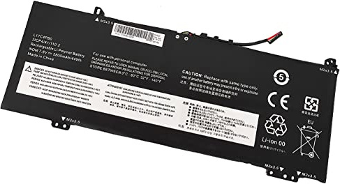 GOLEMON® L17M4PB0 7.6V 44Wh 5800mAh Laptop Akku Ersatz L17M4PB2 L17C4PB0 L17C4PB2 für Lenovo Flex 6-14ARR Flex 6-14IKB IdeaPad 530s Serie 530s-14IKB 530-14IKB 530s-15IKB 530s-14ARR Yoga 530-14ARR