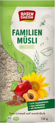 Bio Familien-Müsli ungesüßt 2 x 750 g