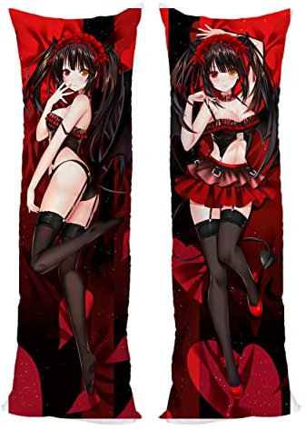 Date A LIVE Tokisaki Kurumi Pillow Case Cover 150x50cm(59in x 19.6in) Pillowcase