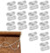 15 PCS Roller Blind Chain Connectors, Replacement Vertical Roman Roller Blind Ball Chain Cord Connector Clips, Blind Cord Connector Clips for 4.5mm Roller, Roman, and Vertical Blinds