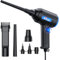 ATEngeus Elettrico Rimuovi Polvere Aria Compressa, Velocità Continu Soffiatore ad Aria Compressa, 2 in 1 Spolverino Con cavo lungo 3 metri Aria Compressa Spray per computer, auto, tubo tastiera