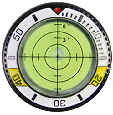 Golf Ball Marker Level Portable Green Slant Measurement Golf Training Tool | Green Reading Aid Portable for Basketball Court, Soccer Field