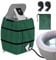 LOPOTIN Poolpumpe Abdeckung Whirlpool Pumpenabdeckung Spa Heizungspumpenabdeckung 16.9 * 14.9 * 21.2 inch Pump Cover Lazy Spa Whirlpool Zubehör Poolpumpenabdeckung für die Meisten Warmwasserbereiter