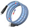 Magtame Magnetic USB C Cable, Coiled 1.5M Retractable Type C Fast Charging Cord, Nylon Braided, Compatible With Samsung, Pad, USB C Devices - Blue