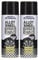 DIOXSTAR Alloy Wheel Spray Paint, Black Matt Finish, Fast Drying, Removes Scratches & Scuffs from Alloy Wheels, Easy to Use, Durable Wheel Paint, 400ml (2 PCS)