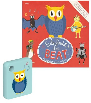 Galakto Audio-Token: Eule findet den Beat, Musikalisches Hörspiel für Kinder ab 6 Jahren, Spielzeit ca. 65 min