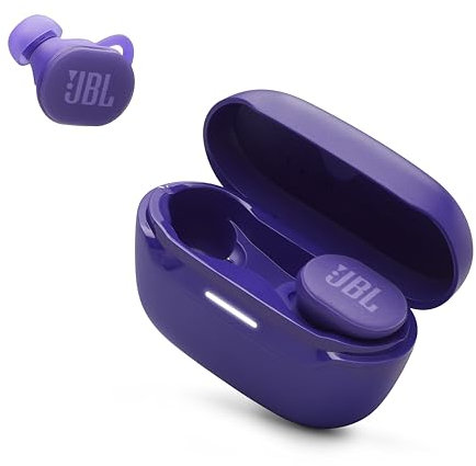 JBL Endurance Race 2 - Waterproof (IP68) Sports True Wireless Earbuds with 4 mics for Crisp, Clear Calls, Pure Bass Sound, 48Hrs of Playback, Plus Speed Charging & Active Noise Cancelling (Purple)