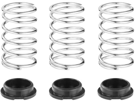 3 Ensembles Capuchon Ressort Tête Coupe et Ressort Remplacement Kit, Réparation Tondeuse à Gazon Compatible avec Echo Speed Feed 400/450/375 et Shindaiwa, V450001880/V494000840