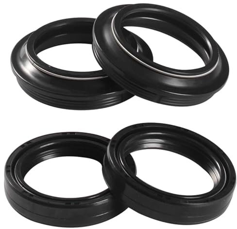 Forcella Paraolio per YAMAHA TT600 FZR1000 FZR400 RR TTR 250 TTR250 YZF-R6 YZF-R1 V-Max VMX1200 Paraolio forcella anteriore e parapolvere 43x55x11 43 55 11