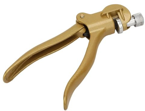 Ticfox Hand Saw Set Plier, Saw Tooth Setter Tool, Zinc Alloy and Copper Alloy Saw Set Tool Saw Set Pliers Woodwork Hand Tools Sawtooth Setter Puller for Woodworking Saw Blades