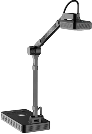 Intelligenter Buchscanner, tragbarer Dokumentenscanner, digitaler Dokumentenkamera-Visualizer for das Klassenzimmer mit HD-USB-Anschluss,Effizienz Steigern
