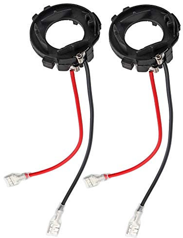 H7 -Adapter für LED, H7 LED H7 LED -Scheinwerfer Basisadapter Bracket H7 LED -Scheinwerferlampter 1 Paar für MK7