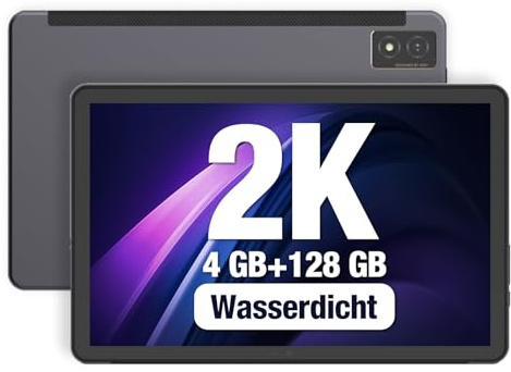 AGM Pad P1 Lite Tablette Tactile 10,36 FHD 1200x2000, Étanche IP68/69K et Légère, Android, 4Go+128Go, Batterie 7000mAh,Dual SIM 4G WiFi/GPS, Outdoor