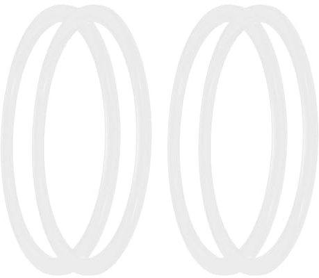 Alasum 4 Pièces Lot de Anneaux Silicone pour Joint d'Étanchéité de Bouteille Résistant Haute Température Facile à Nettoyer Installer Accessoires pour Gourde et Flacon Voyage