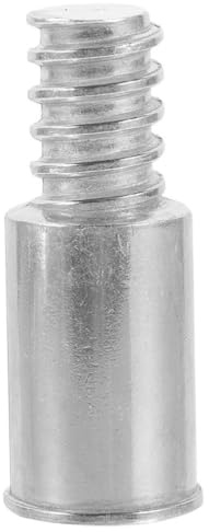 SOPOTUTU Besenstiel Gewindespitzen 25mm Durchmesser Aluminiumlegierung mit Gewinde Austausch Zubehör Einfache Installation für Verlängerungsstangen mit Gewinde für Verschiedene Anlässe