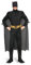 Elbenwald Batman - The Dark Knight Rises Deluxe Kostüm mit Muskeln, Overall, Umhang, Maske, Gürtel - L