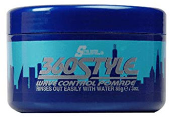 Lusters Curl 360 Für voluminöses Wave Control Pomade 3 Unze (88ml) (3 Stück)