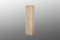 FORTE CADIXO Schrank 50 55, Kleiderschrank klein, Flurschrank schmal, Garderobenschrank, Drehtürenschrank, 1-türig mit Einlegeböden, Holzdekor: Sonoma Eiche, 51 cm breit x 213 cm hoch x 59 cm tief