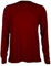 Mens Long Sleeve Premium T Shirts by MIG Sizes S to 4XL - Work Casual Sports (3XL - XXXL, Maroon)