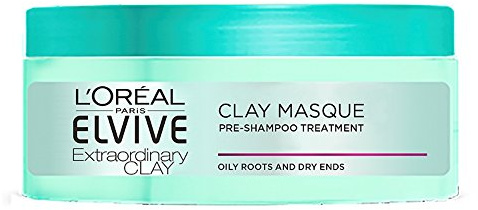 L'Oréal Clay Oily Roots Pre Shampoo Mask, 150ml