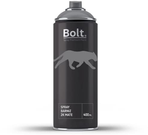 Bolt Spray Premium Paint - SPRAY PREMIUM BARNIZ 2K MATE BOLT 400 ML