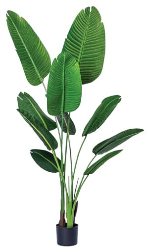 Une Plante Artificielle en Soie Oiseau de Paradis en Pot de 1,5 m