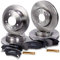 BESTPRICE Bremsenset inkl. Bremsscheiben vorne Ø 280 mm + hinten Ø 262 mm + Bremsbeläge vorne und hinten, Kompatibel mit HYUNDAI i30 (FD) (FD), KIA CEE'D (ED), CEE'D SW (ED), PRO CEE'D (ED)