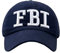 GEANBAYE FBI-Mütze, 100% Baumwolle, für Männer und Frauen, Marineblau