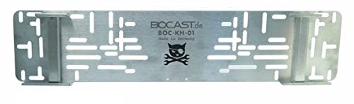 BOCAST Edelstahl Kennzeichen Schnellwechselhalter PKW 520mm für Österreich UND Deutschland passend