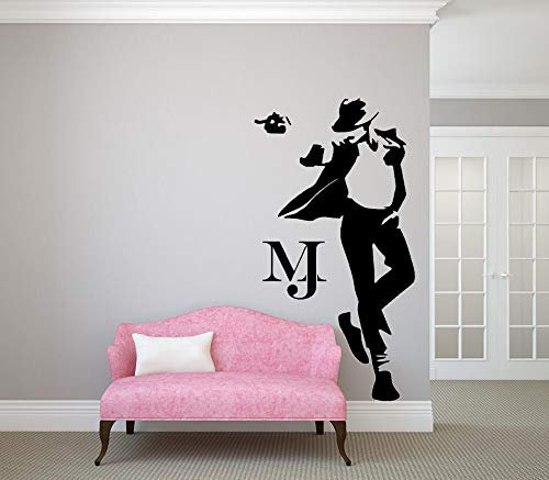 Tanzen Michael Jackson Wandaufkleber Wand Dekoration Kunst-Wandgemälde Musik DIY Zuhause Dekor Kunst