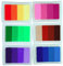 Becho Stempelkissen in Regenbogenfarben, waschbare Farben, für alle Altersgruppen, 6 Stück, 24 Farbverlaufsfarben