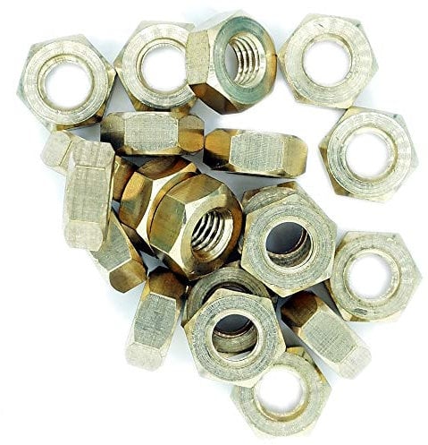 M3 (3mm) Hex Nut - Brass (Pack of 20)