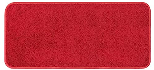 OLIVO.shop | TEKNOS Tappeto magico assorbi acqua, Zerbino per scalino, Tappeto ingresso casa 25x70 cm ROSSO