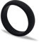 Cloverring Anneau de mariage en silicone et pochette cadeau – Taille fine – Bande de sécurité pour le fitness ou le lieu de travail – Noir profond 9