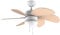 Cecotec Ventilatore da Soffitto con Luce EnergySilence 3600 Vision Orange. 50W, Diametro 92cm, Lampada, 3 Velocità, 6 Pale Reversibili, Funzione Estate/Inverno, Interruttore a Catena, Bianco/Arancione