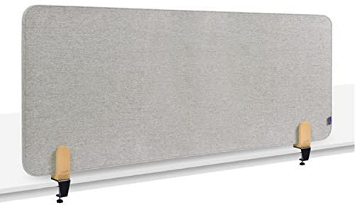 Legamaster Elements Tischtrennwand akustik 60x160cm beige Klemmen