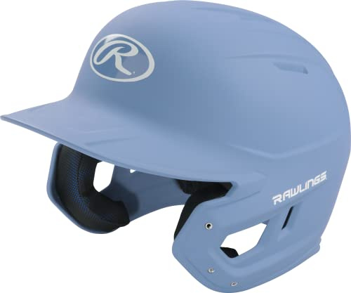 Rawlings | MACH Batting Helmet | Matte Carolina Blue | Senior (6 7/8 - 7 5/8)