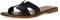 Steve Madden Damen Hadyn Sandale, Schwarz Leder, 40 EU