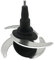 Blender 4 lames de rechange pour robot de cuisine Ninja 1,8 l 319KKU770 compatible avec Nutri Ninja CT680 CT680W CT682SP BL681A BL682 BL770 BL771 BL772 BL910 BN601 BN800 34 FR