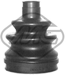 Metalcaucho 01343 Faltenbalgsatz Antriebswelle Achsmanschette radseitig Vorne beidseitig 7mm 110mm Beutel 0,18kg 0,18g