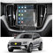 CDEFG Kompatibel mit Volvo XC40 XC90 XC60 2018-2023 2024 Navigation Schutzfolie XC 4H Kratzfest 8,7 Zoll GPS Displayschutzfolie Navi Folie XC40 XC60 XC90 Zubehör 2 Stück