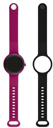 Orologio HIP HOP DONNA HERO.NEXT quadrante MONO-COLORE NERO movimento SMARTWATCH SMARTMODULE e CINTURINO SILICONE FUCSIA, NERO HWU1196