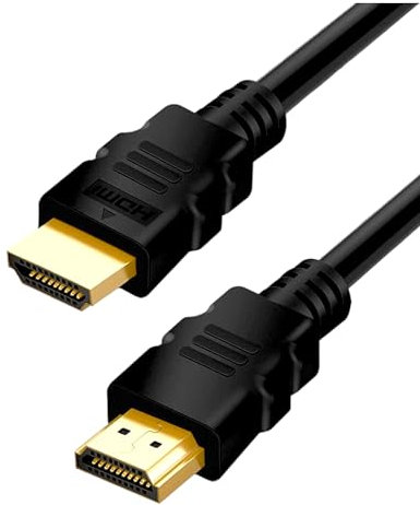 Electoys HDMI Cable 4K | Long Ultra High Speed HDMI Cable | Arc Lead Support ARC HDR 3D | Laptop to Monitor Lead | Compatible With Xbox PS4 Laptop Monitor PC Projector | 0.5m 1m 1.8m 2m 3m 5m