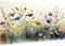 Hongyrjy Wildnis Blumen Diamond Painting Erwachsene Großes 40x60cm-Diamant Painting Bilder Erwachsene,Blumen Daiments Painting Erwachsene als für Geschenk Zuhause Wanddekoration