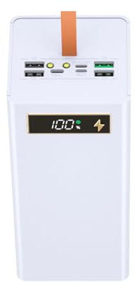 AYPOHU 32x18650 - Caja de batería de carga rápida, paquete exterior, caja externa sin batería USB/USB C