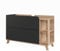 Vicco Mueble bajo Lavabo Karen, Sonoma/Antracita, 100 x 65 cm con 2 cajones